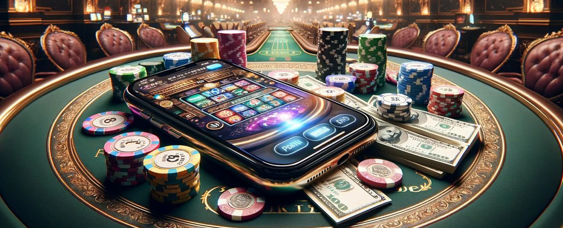 Hero image featuring exciting Slots Cash 777 games and EM777 casino atmosphere